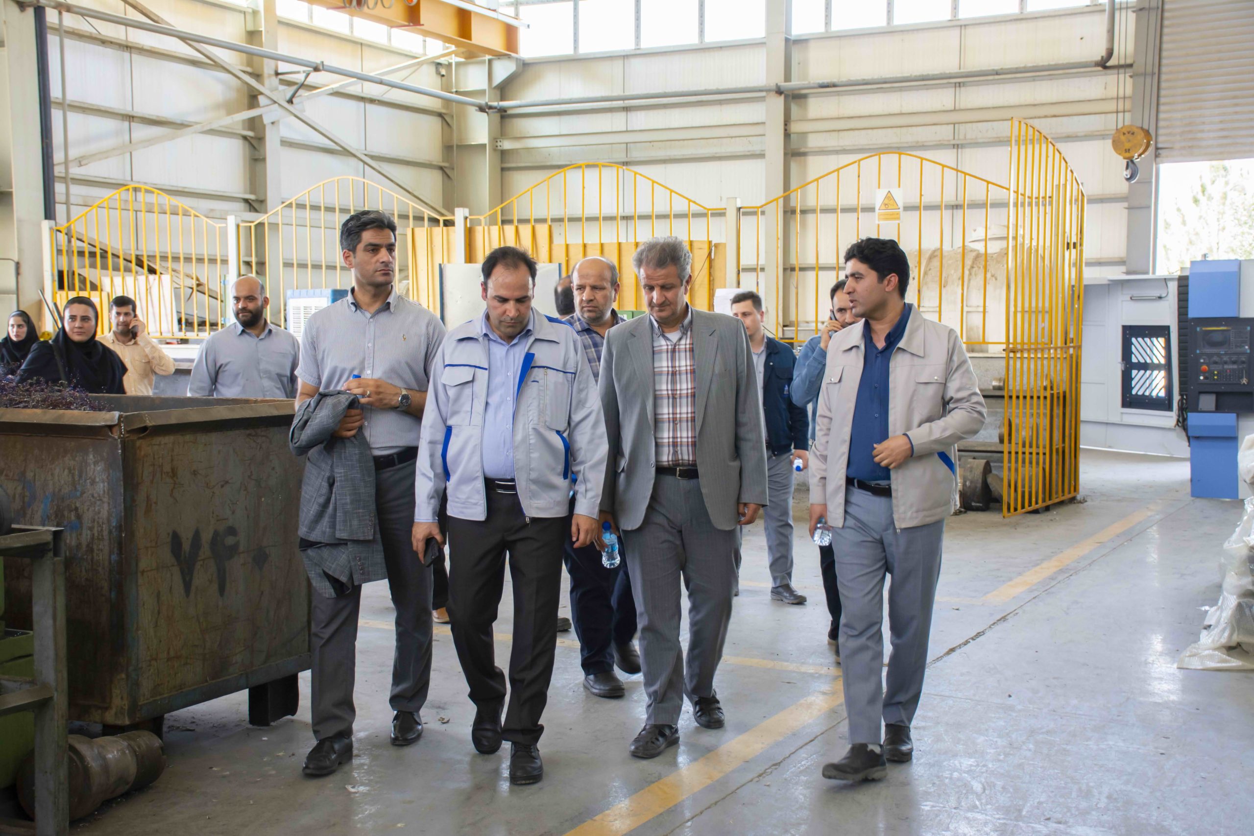 بازدید ریاست اداره تعاون، کار و رفاه اجتماعی کلانشهر اراک