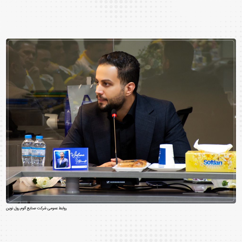 مهرداد محمدی، مدیرعامل شرکت صنایع آلوم رول نوین: رسانهها، همراهان مؤثر صنعت در مسیر توسعه هستند.