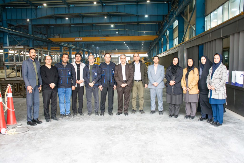 بازدید جناب آقای محمدمهدی ملوکی، معاون محترم مدیرکل اداره‌کل تعاون، کار و رفاه اجتماعی استان مرکزی، به‌همراه هیئت همراه، از شرکت صنایع آلوم رول نوین
